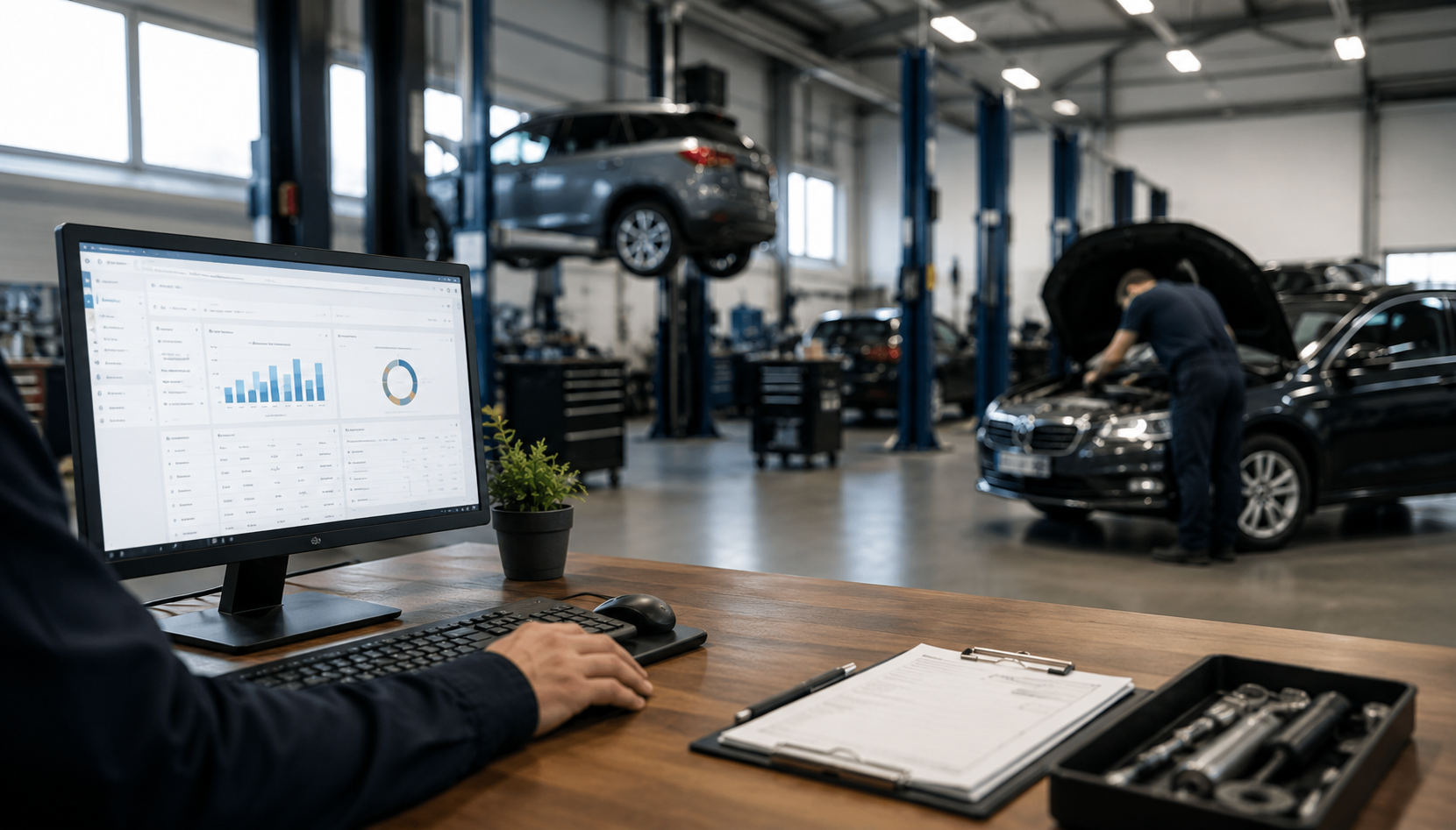 Wat is automotive software voor garagebedrijven